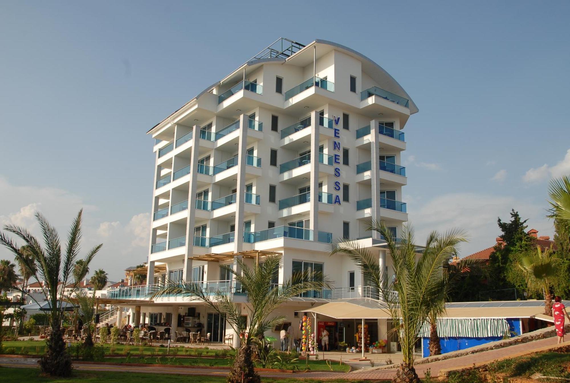 Venessa Beach Hotel Avsallar Exterior foto